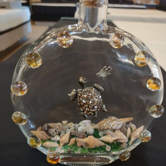 Decorative Glass Fusion Bottles - Picture 2 of 3